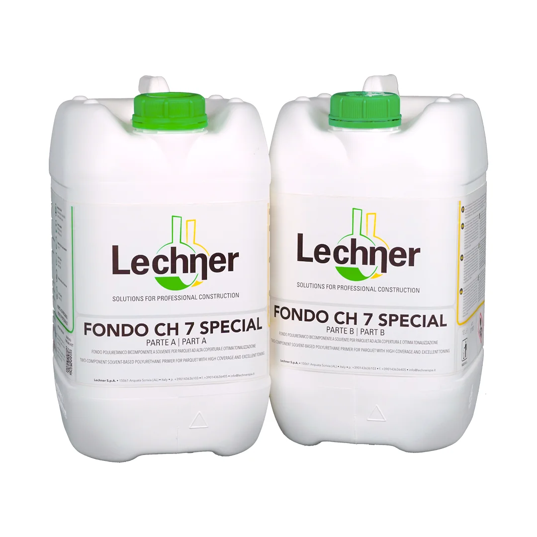 Грунтовка для паркета Lechner Fondo CH7 Special 2K полиуретановая на основе растворителя 10 л